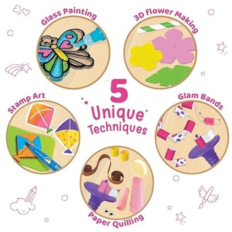 Paper Crafts Set for girls